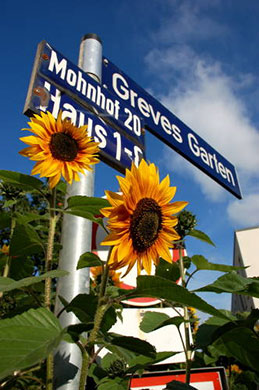 Greves Garten Straßenschild